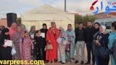 احتفالات نهاية السنة الدراسية بجماعة الوطية 