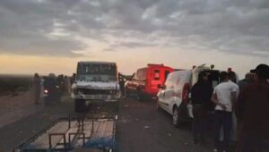 إقليم شيشاوة : إصابة أربعة أشخاص في حادثة سير مروعة مساء الخميس.