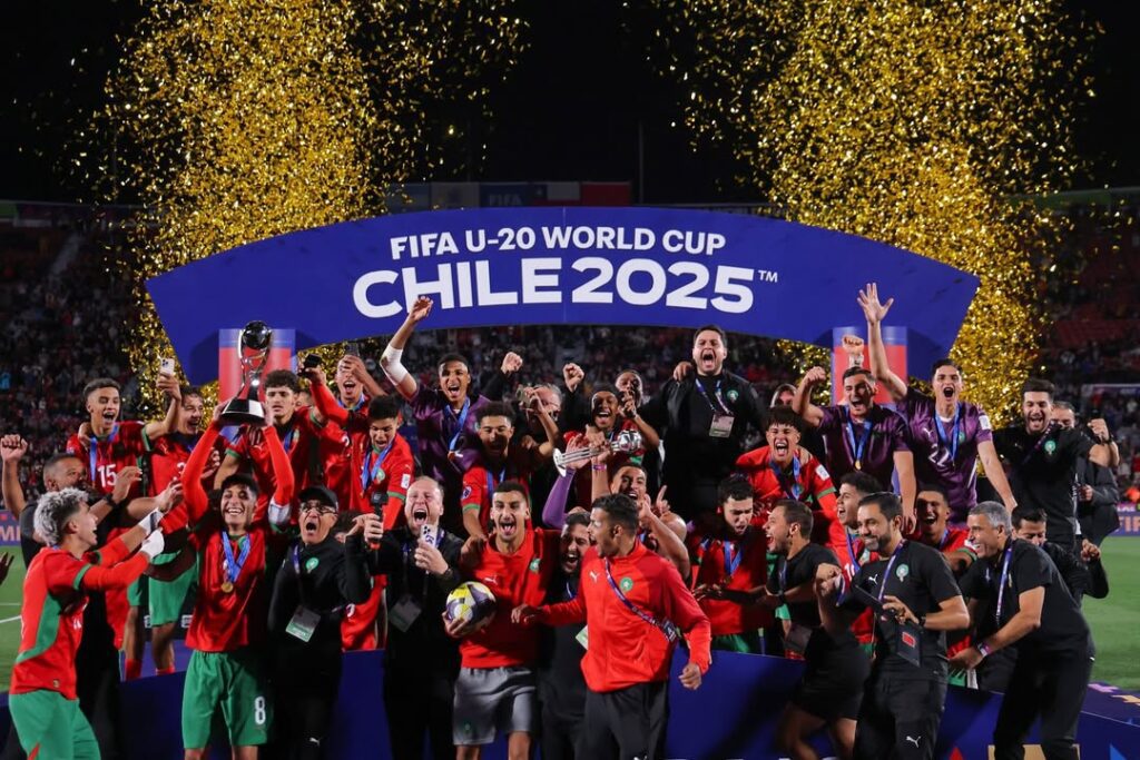 المنتخب المغربي بطلا لكاس العالم للشباب